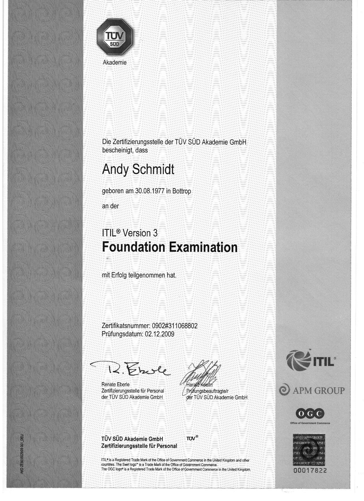 sap itil v3